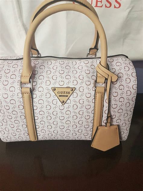 original bolsa guess blanca|bolsas de mujer.